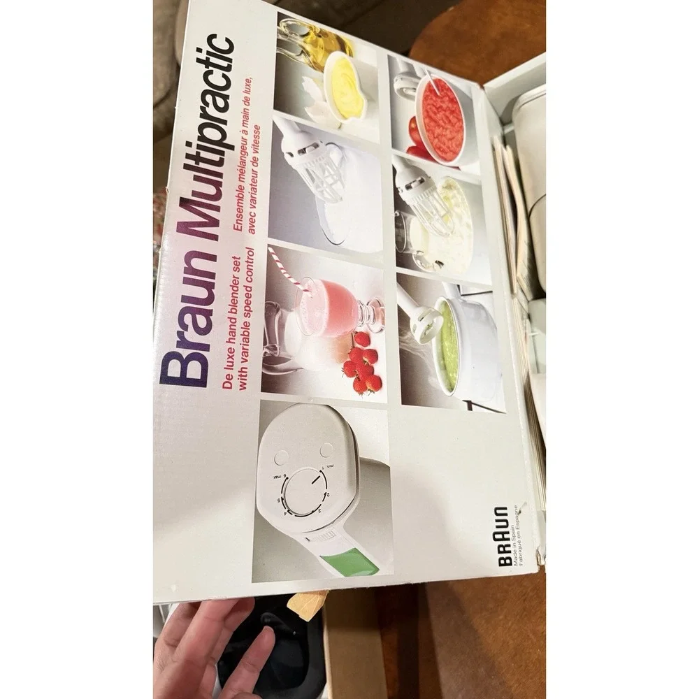 Braun Multipractic MR7 Hand Blender SET‎ De Luxe Complete